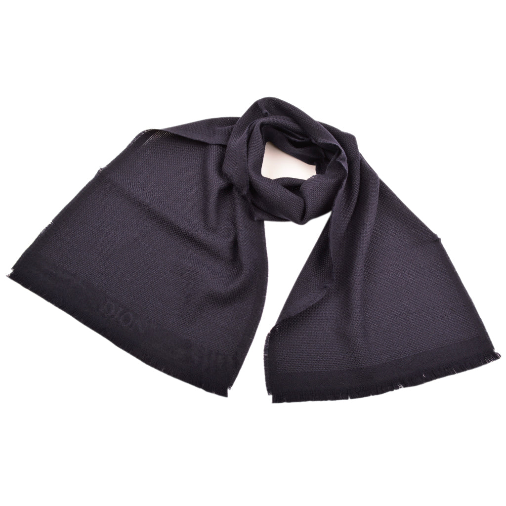 マフラー・ストール FABIELLO Wool touch estoni muffler (navy) Wool touch estoni muffler (navy) - fabiello | 60% - Asian