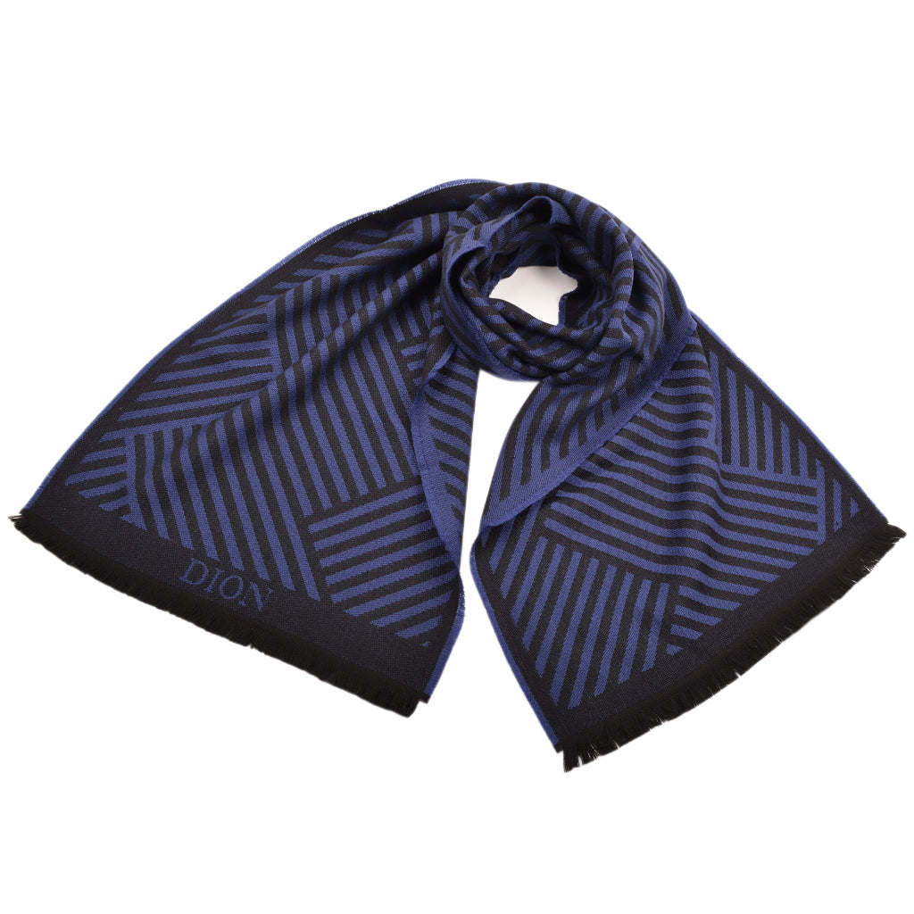 マフラー・ストール FABIELLO Wool touch estoni muffler (navy) Wool touch estoni muffler (navy) - fabiello | 60% - Asian